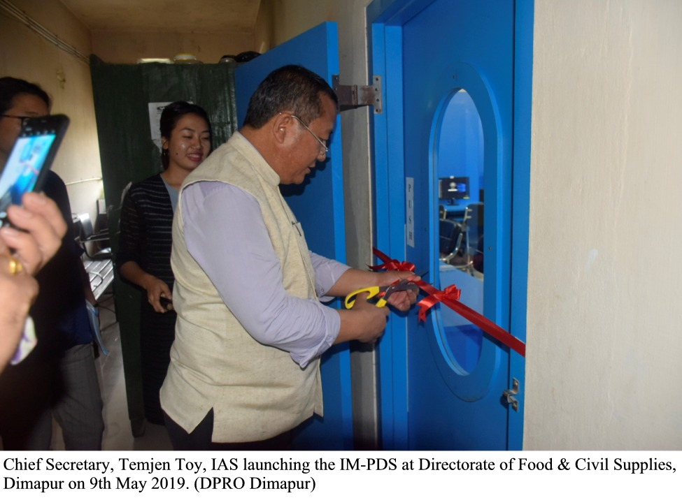 Temjen Toy launches IM-PDS at Dimapur