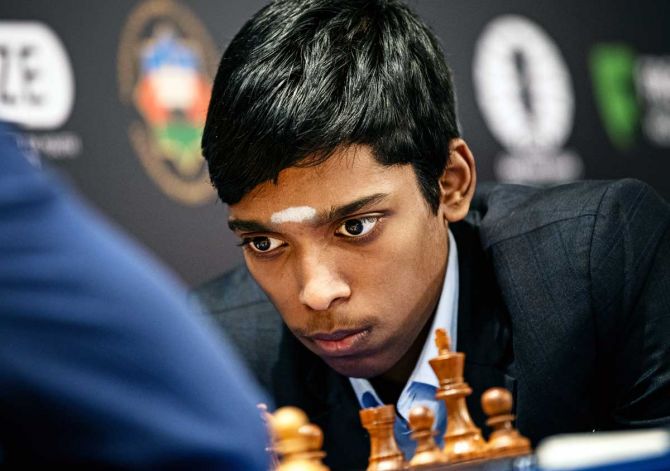 Praggnanandhaa vs Carlsen Highlights, Chess World Cup Final 2023