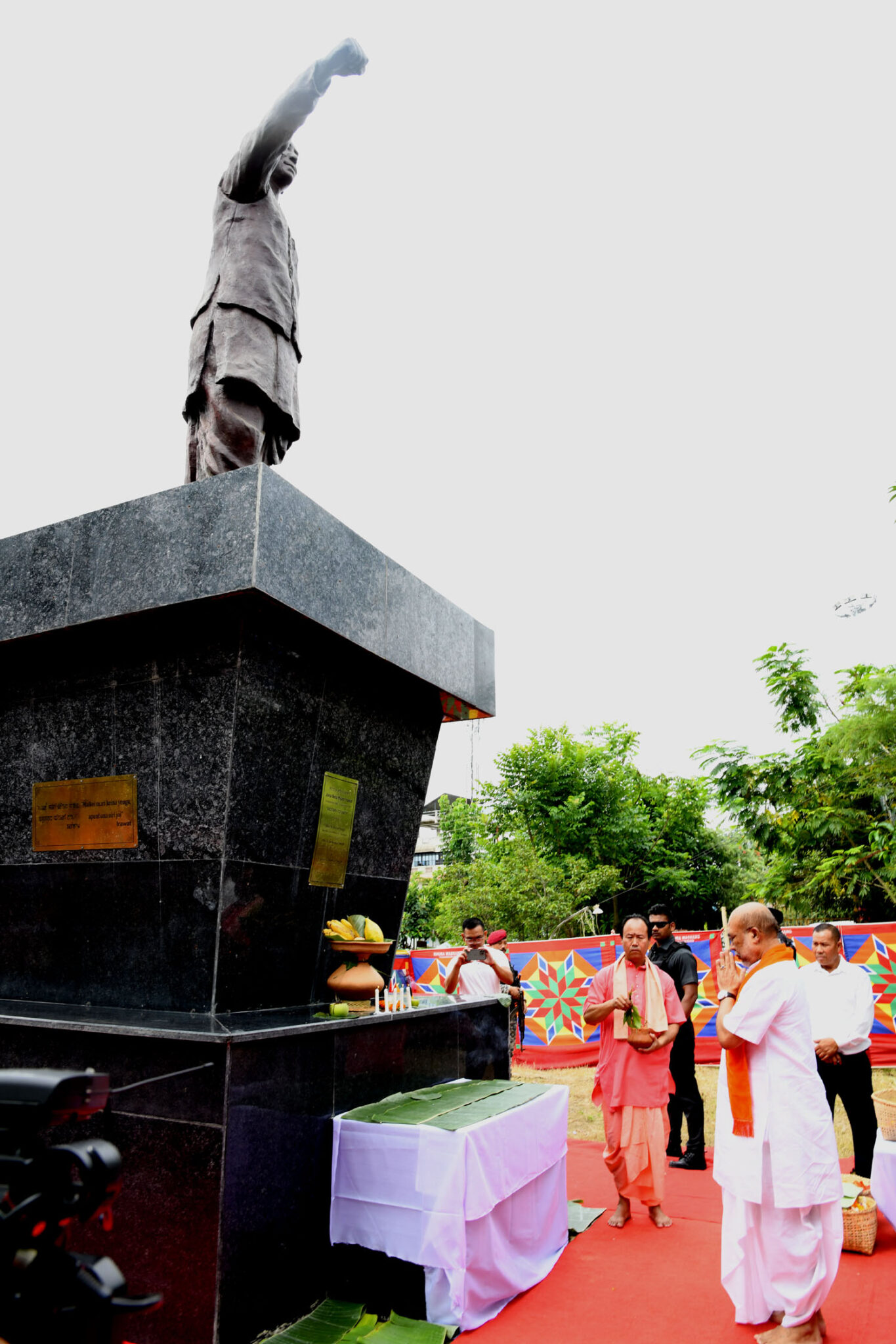 Manipuris pay tributes to a versatile revolutionary and the first ...